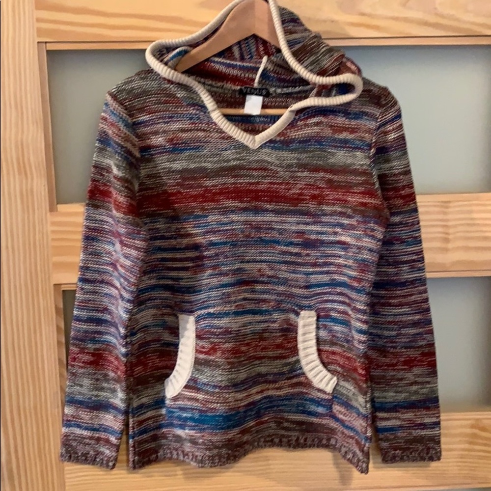 Multicolor Sweater Hoodie